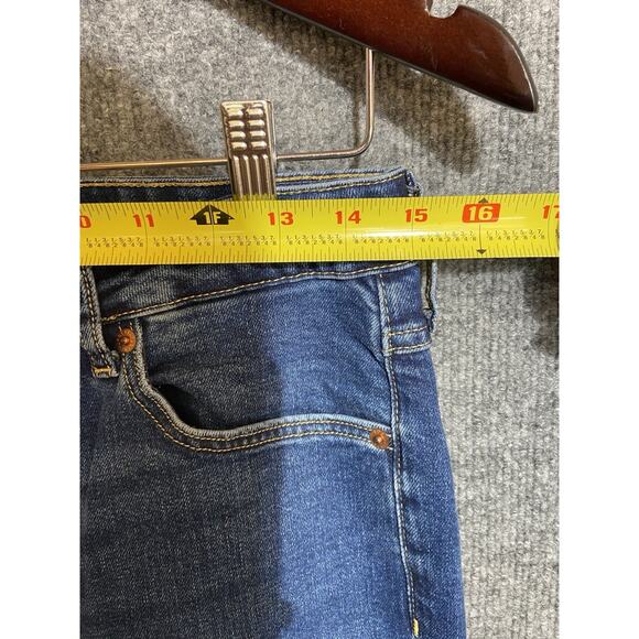 HM Size 10 Women Jeans Vintage Slim High Waist Blue Denim - Picture 4 of 8